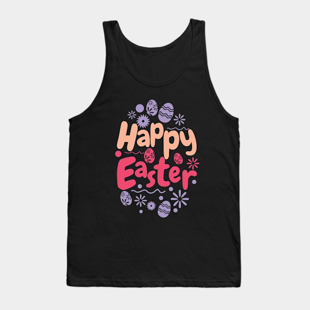 Happy Easter Day 2023 Tank Top by Fun Planet